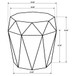 Pringle - Octagonal Side Table