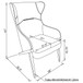 Crendon - Wingback Accent Chair