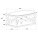 Bianca - 2 Shelf Table