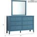 Daniel - Dresser, 6 Drawer