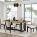 Table With Trestle Base