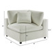 Caylie - Corner Wedge Chair