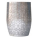 Johnsen - Geometric Pattern Accent Table - Antique Silver