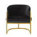 Upholstered Reading Accent Armchair For Living Room