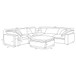 Segoura - Modular Sectional With Ottoman