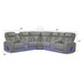 Fortuner - Power Recliner Sectional Sofa