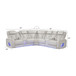 Fortuner - Power Recliner Sectional Sofa