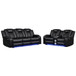 Benz - LED & Power Recliner With Adjustable Headrests And Ambient LED Lighting