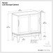 Harper - Low Storage Cabinet - Black