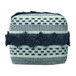 Bowden - Square Pouf Ottoman - Gray