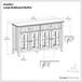 Acadian - Large Sideboard Buffet - Brown