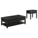 Sutter - 2 Piece Coffee And End Table Set - Dark Brown