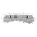 Snuggle - Living Room Sectional
