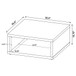Hermosa - Table Set With Open Sides