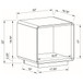 Fletcher - Table With Open Shelf