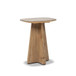Clarence - Rectangular End Table - Antique Brown