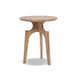Carmel - Round Side Table - Antique Brown