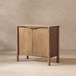 Nolan - 2 Door Accent Cabinet - Antique Brown