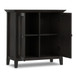 Amherst - 2 Door Storage Cabinet & Adjustable Shelving - Brown