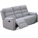 Motion Sofa 1 Piece Horizontal Tufting Cushion Backrest Upholstered Sofa - Beige