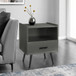 Modern Accent Table With Storage Drawer