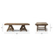 Hawthorne - Trestle Table