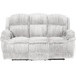 Motion Recliner Sofa With Fold-Down Table, Manual Recline, Charging Station & Cup Holders