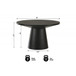 Round Table With Pedestal Base