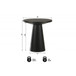 Round Console Table With Pedestal Base