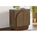 Modern Sideboard Buffet With Arched Cabinet Doors