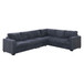 L-Shaped Sectional Set For Living Room