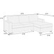 Modern L-Shaped Sectional Sofa