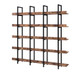 Vintage Industrial 5 Tier Bookcase
