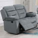 Modern Loveseat With Pillow Arms, Plush Backrest, Horizontal Tufting, USB Port