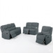 Modern Style Living Room Set, Manual Motion