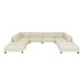 Modern Modular Sectional With Adjustable Back Support