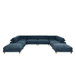 Modern Modular Sectional With Adjustable Back Support