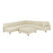 Modern Modular Sectional With Adjustable Back Support