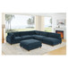 Modern Modular Sectional With Adjustable Back Support
