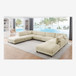 Modern Modular Sectional With Adjustable Back Support