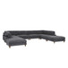 Modern Modular Sectional With Adjustable Back Support