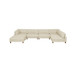 Modern Modular Sectional With Adjustable Back Support