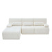 Oversized Sectional Sofa, Living Room Seating With Modular Design