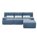 Oversized Sectional Sofa, Living Room Seating With Modular Design