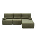 Oversized Sectional Sofa, Living Room Seating With Modular Design