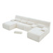 Oversized Sectional Sofa, Living Room Seating With Modular Design
