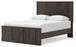 Shaehartin - Queen Panel Platform Bed - Dark Brown