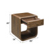 Lanza - End Table With Drawer - Dark Walnut