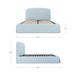 Joan - Queen Storage Bed - Light Blue