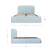Joan - King Storage Bed - Light Blue
